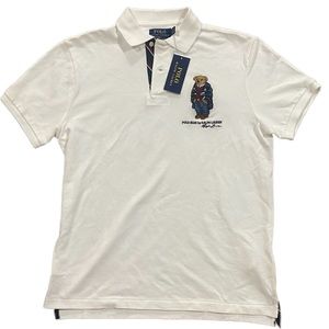 Polo Ralph Lauren limited edition men’s Polo Bear custom fit shirt Medium